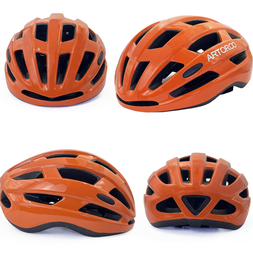 ARTOROO Adult Ultralight Bicycle Helmet - Adjustable PC Material, Multiuse for Mountain & Road Bikes, 58-61cm, 1pc