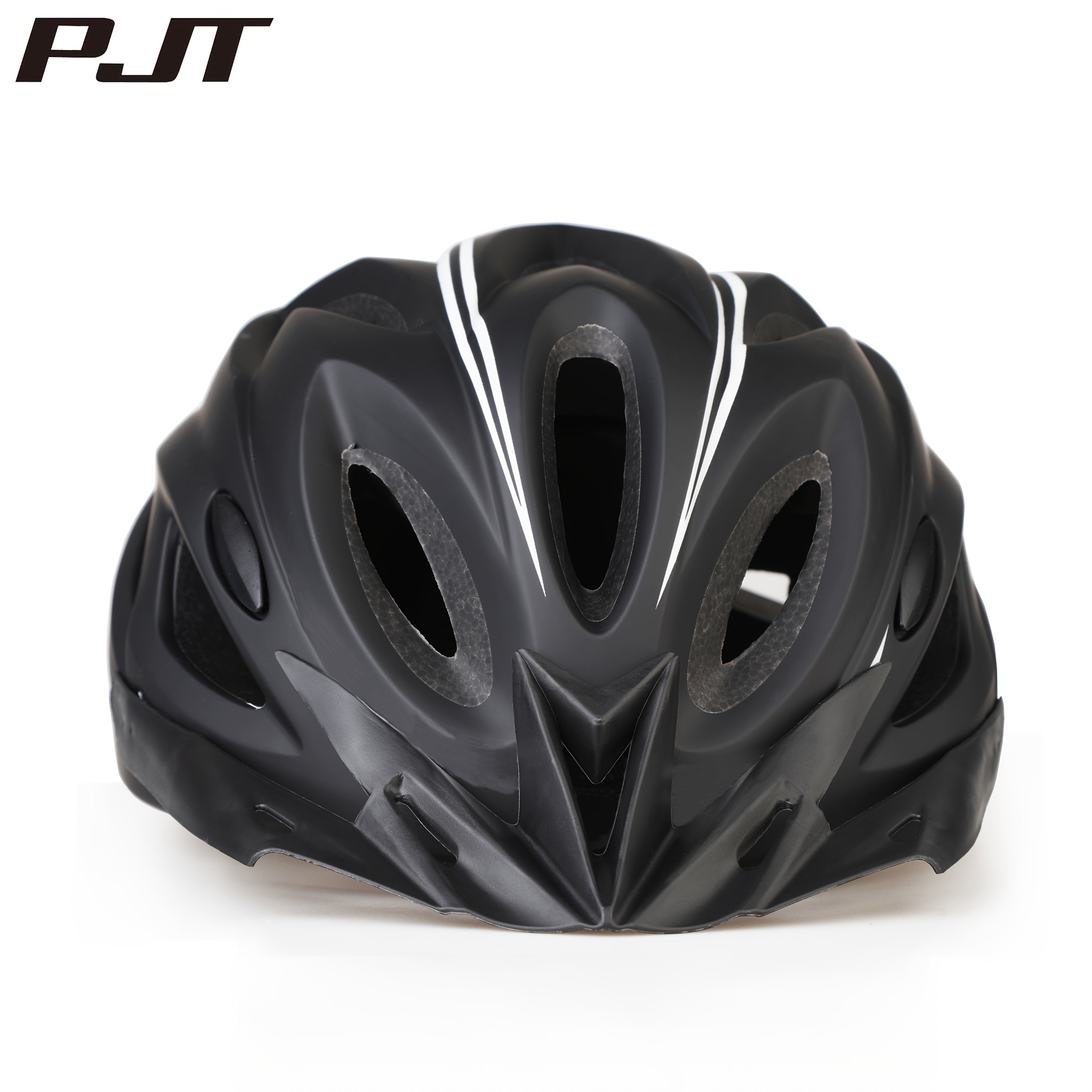 The PJT Bike Helmet Features a Detachable Visor And Meets CPSC\u002FCE Standards, Offering High-Quality Protection with a 0.7Mm Thick PC And a 501 Density EPS Surface Treated with a Matte Finish. It Includes Tested Safety Straps, an Adjustment System