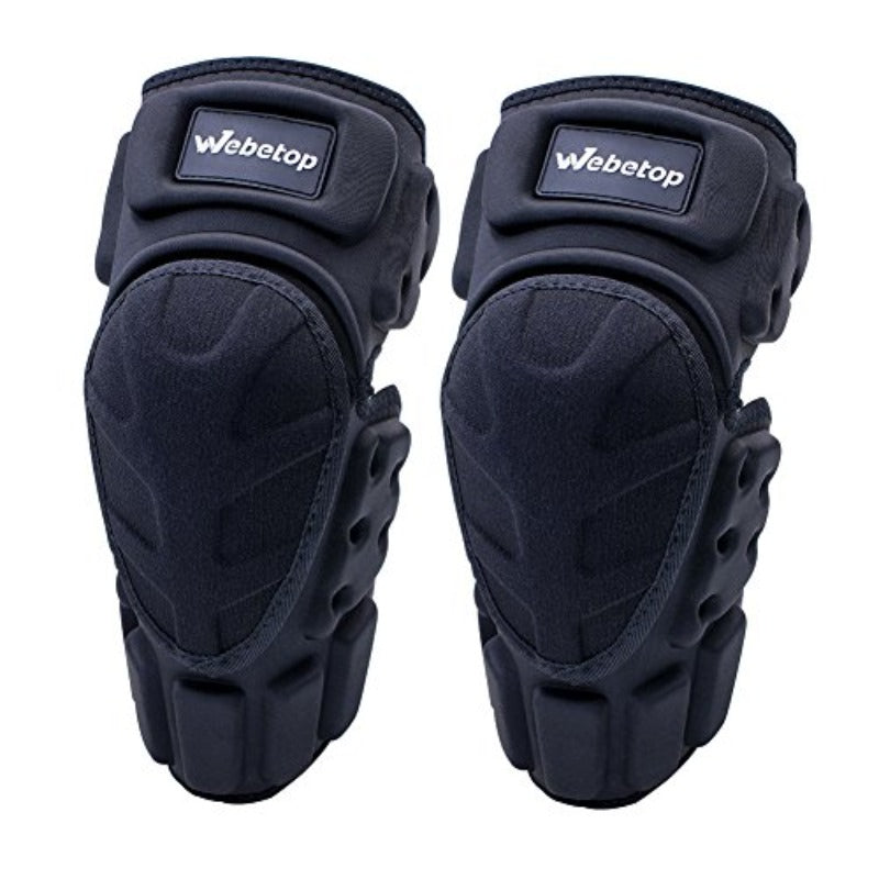 Webetop Heavy-Duty Motorcycle Elbow Guards for Adults - Adjustable Motocross Elbow Pads with Aramid\u002F, Ventilated Cooling System & Quick-Release Strap - Dirt Bike, MTB, Skiing, Snowboarding Protective Gear (Unisex Fit)