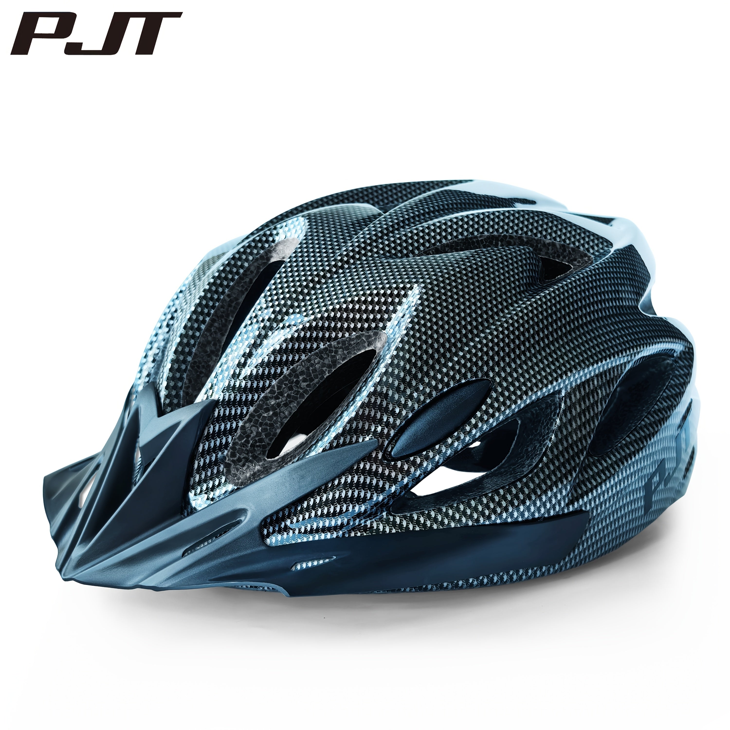 The PJT Bike Helmet Features a Detachable Visor And Meets CPSC\u002FCE Standards, Offering High-Quality Protection with a 0.7Mm Thick PC And a 501 Density EPS Surface Treated with a Matte Finish. It Includes Tested Safety Straps, an Adjustment System