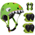 Kids Helmet For 5+ Years Old Boys & Girls Toddler, Bike Helmets Lightweight With Protective Gear- Various Sports Helmet, Safety Protection Gear For Cycling, Kids Bike Helmet With Knee & Elbow Pads Set
