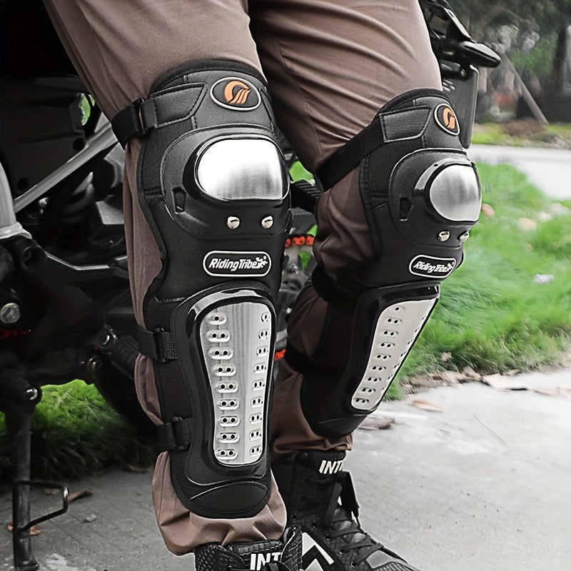 Professional Cycling Protective Gear Four-piece Set - Anti-fall Shoulder, Elbow And Knee Protectors, CE-compliant Set