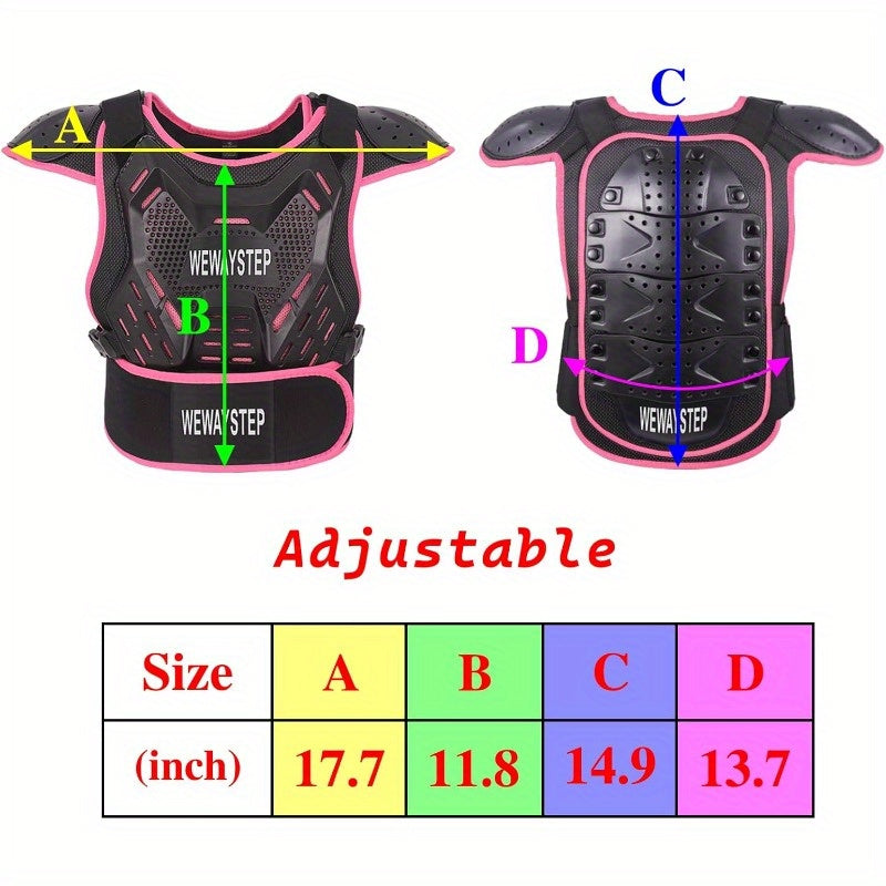 ' Dirt Bike Armor Motocross Protective Gear with Chest Protector Knee and Elbow Pads for Cycling and OffRoad Riding