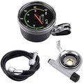 Health Gear Mechanical Speedometer Odometer Cyclocomputer - Analog Computer with Stopwatch, Alloy, Wheel Size 26\u002F27.5\u002F28\u002F29 inch, Easy Install for Cycling, Fitness, Mountain\u002FRoad Bikes (No Required)