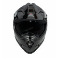 AINHFAAD Off-road Helmet For Teenagers. Small Head Circumference DOT\u002FECE Off-road Helmet. Wide-angle View. Ventilated And Breathable. ABS Material. Unisex. Breathable Black Matte And Shiny Finish.